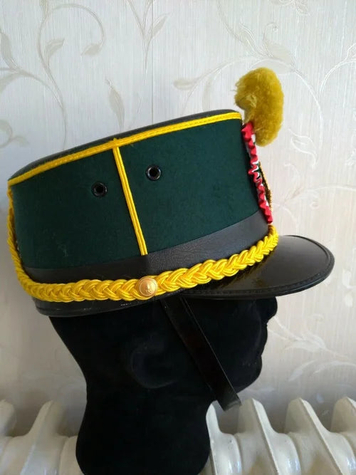 Kepi Grande Uniforme Accademia GUARDIA FINANZA GDF Fiamme Gialle Cappello Kepy