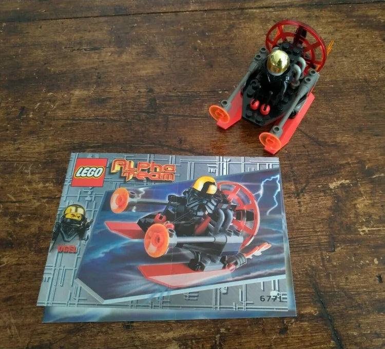 LEGO 6771 Ogel Command Striker COMPLETO Alpha Team