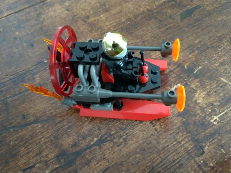 LEGO 6771 Ogel Command Striker COMPLETO Alpha Team