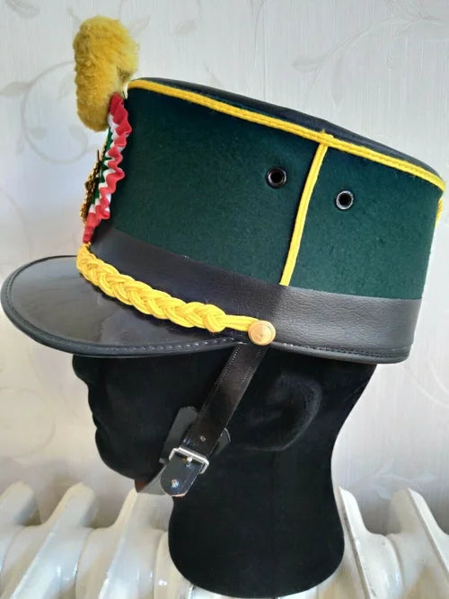Kepi Grande Uniforme Accademia GUARDIA FINANZA GDF Fiamme Gialle Cappello Kepy
