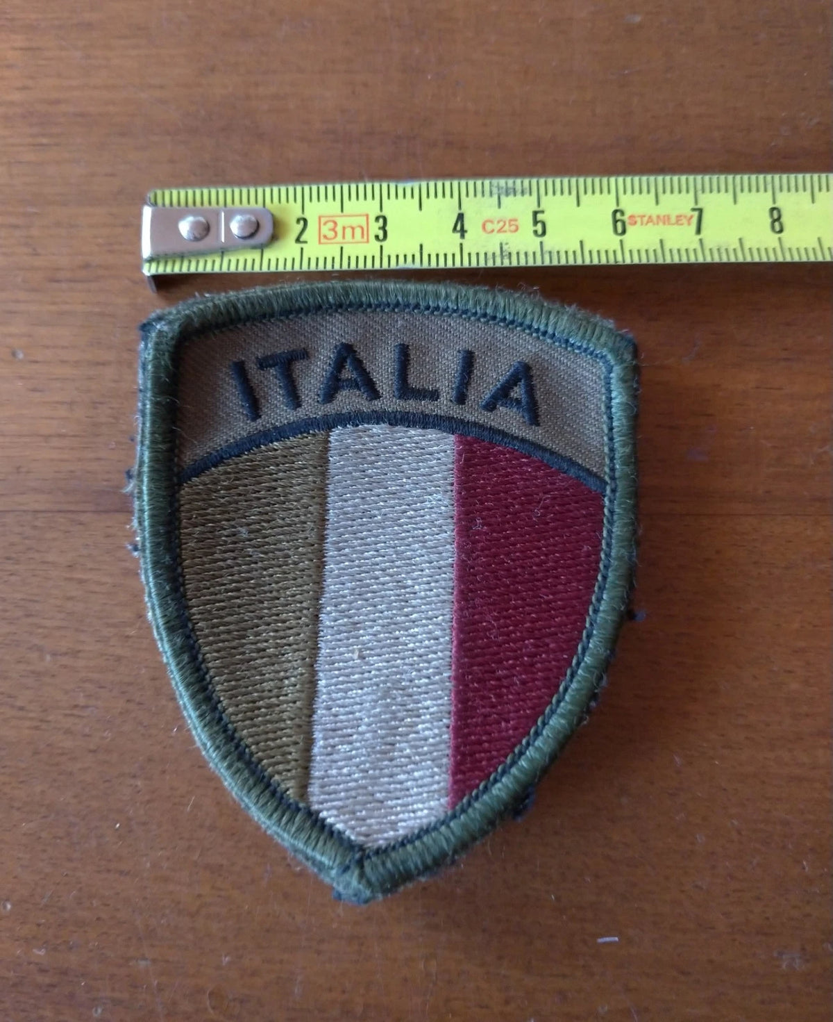 Patch Toppa Velcro ITALIA Esercito Italiano Tricolore