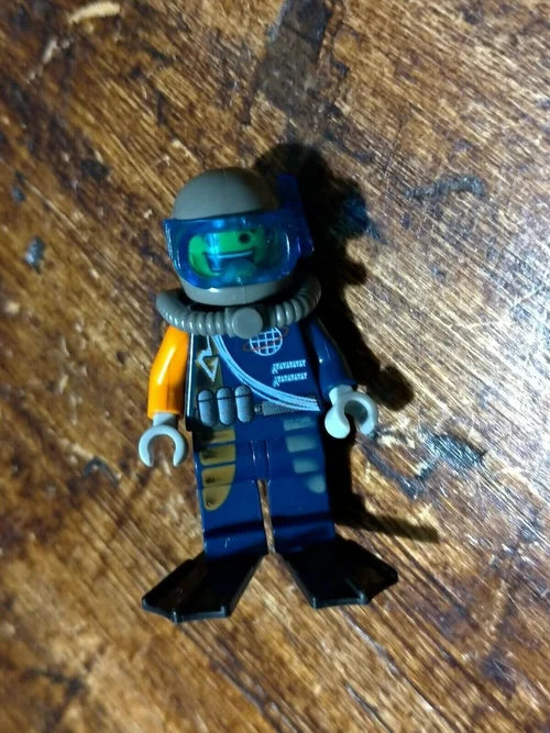 LEGO 4791 Alpha Team Sub-Surface Scooter Vintage Mission Deep Sea Dark 2002