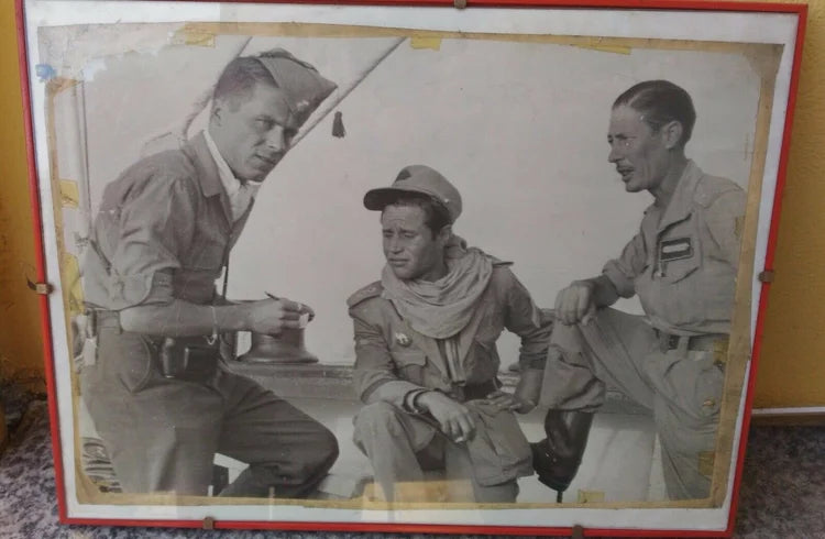 Grande Foto Legione Straniera Spagna 41x32 LEGIONARI