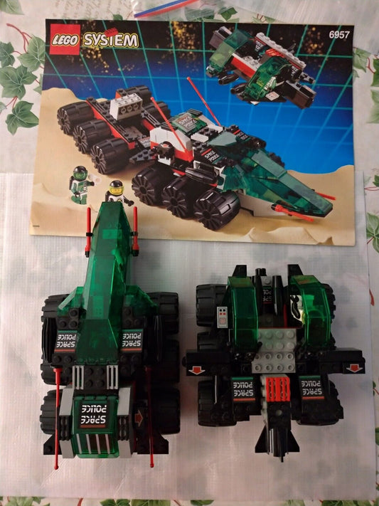 Lego 6957 Solar Snooper 1992 Space Police 100 % Completo