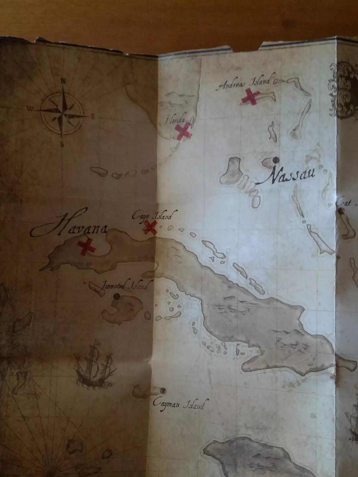Mappa del Tesoro Pirata Collector Edition ASSASSIN'S CREED IV Black Flag PS3