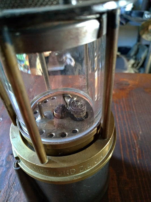 Lanterna Miniera fine 800 WILHELM SEIPPEL DORTMUND Karl Wolf