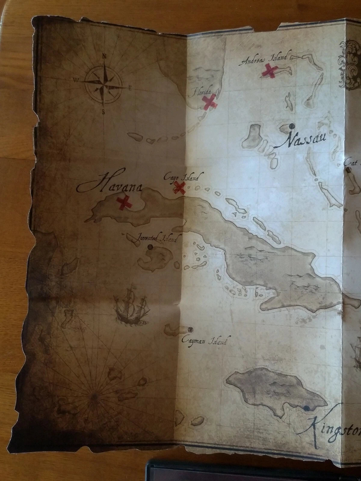 Mappa del Tesoro Pirata Collector Edition ASSASSIN'S CREED IV Black Flag PS3
