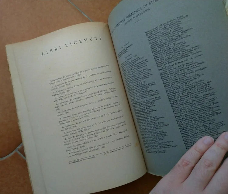 STORIA ARTE ARCHEOLOGIA ALESSANDRIA 1937 XV ITALIA FASCISTA