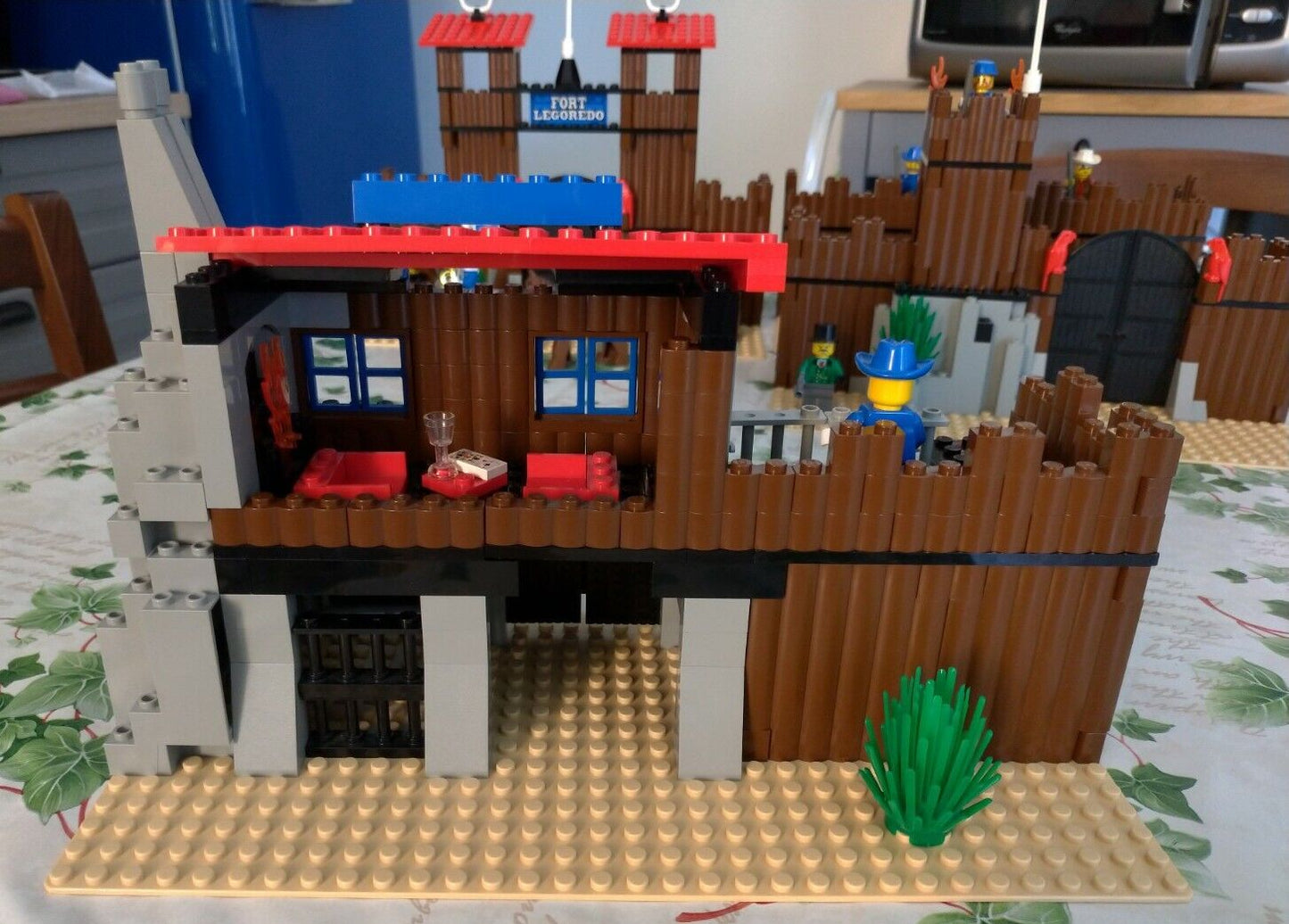Lego 6769 Fort Legoredo Western 1996 100% Completo System Old Wild West Fortino
