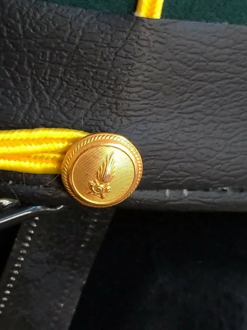 Kepi Grande Uniforme Accademia GUARDIA FINANZA GDF Fiamme Gialle Cappello Kepy