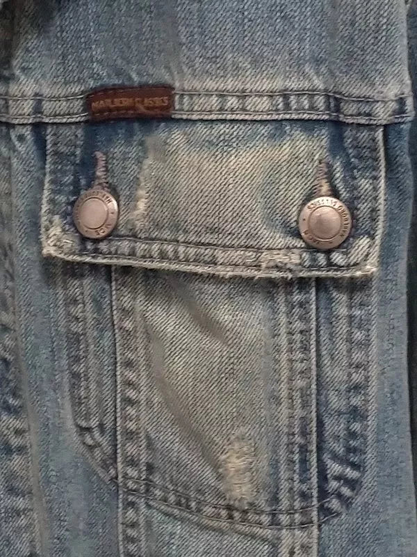 MCS M Giubbotto Jeans Marlboro classics 1987 Medium uomo vintage authentic label