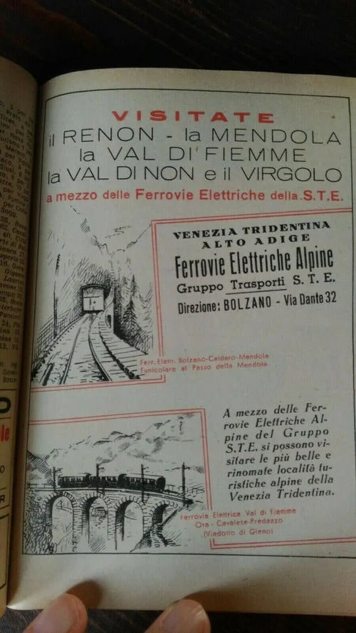 Annuario Generale 1938 XVI Consociazione Turistica Italiana