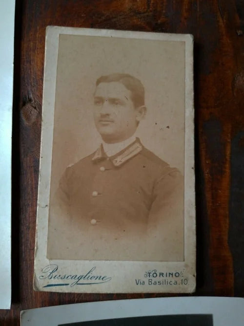 Lotto Foto Uniforme 902 WW1 TORINO Soldato Truppa Regio Esercito Italiano