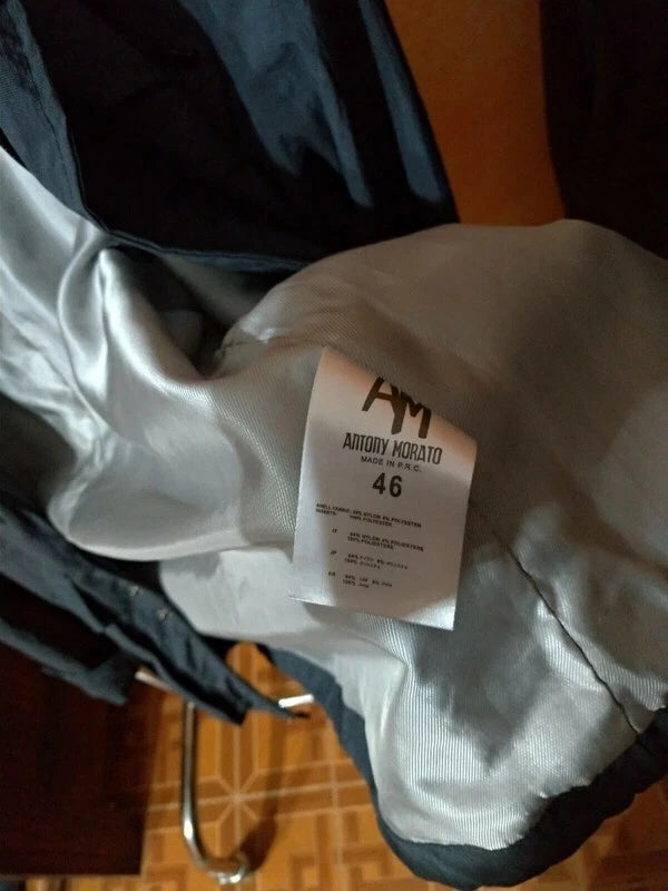 Antony Morato TG 46 giacca a vento impermeabile vintage