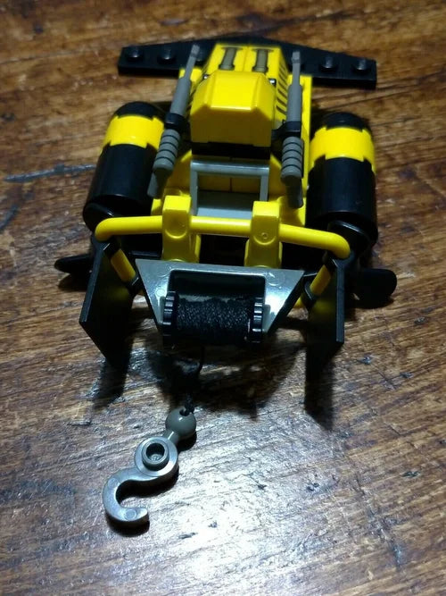 LEGO 4791 Alpha Team Sub-Surface Scooter Vintage Mission Deep Sea Dark 2002