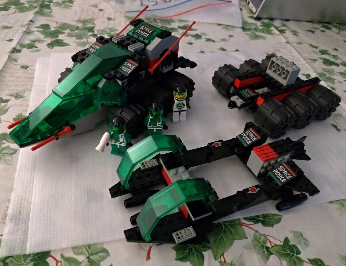 Lego 6957 Solar Snooper 1992 Space Police 100 % Completo