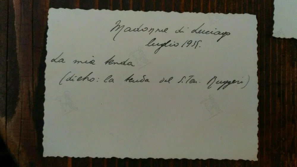 Lotto Madonna di Luciago 1935 WW2 Armeno Novara Regio Esercito Italiano