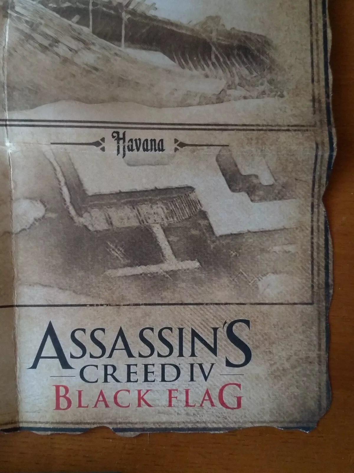 Mappa del Tesoro Pirata Collector Edition ASSASSIN'S CREED IV Black Flag PS3