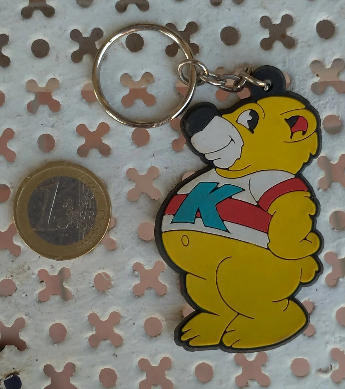 1980 Vintage K Orso Portachiavi
