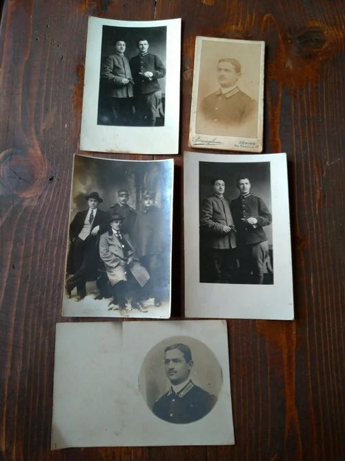 Lot Photo Uniform 902 WW1 TURIN Soldier Troop Royal Italian Army