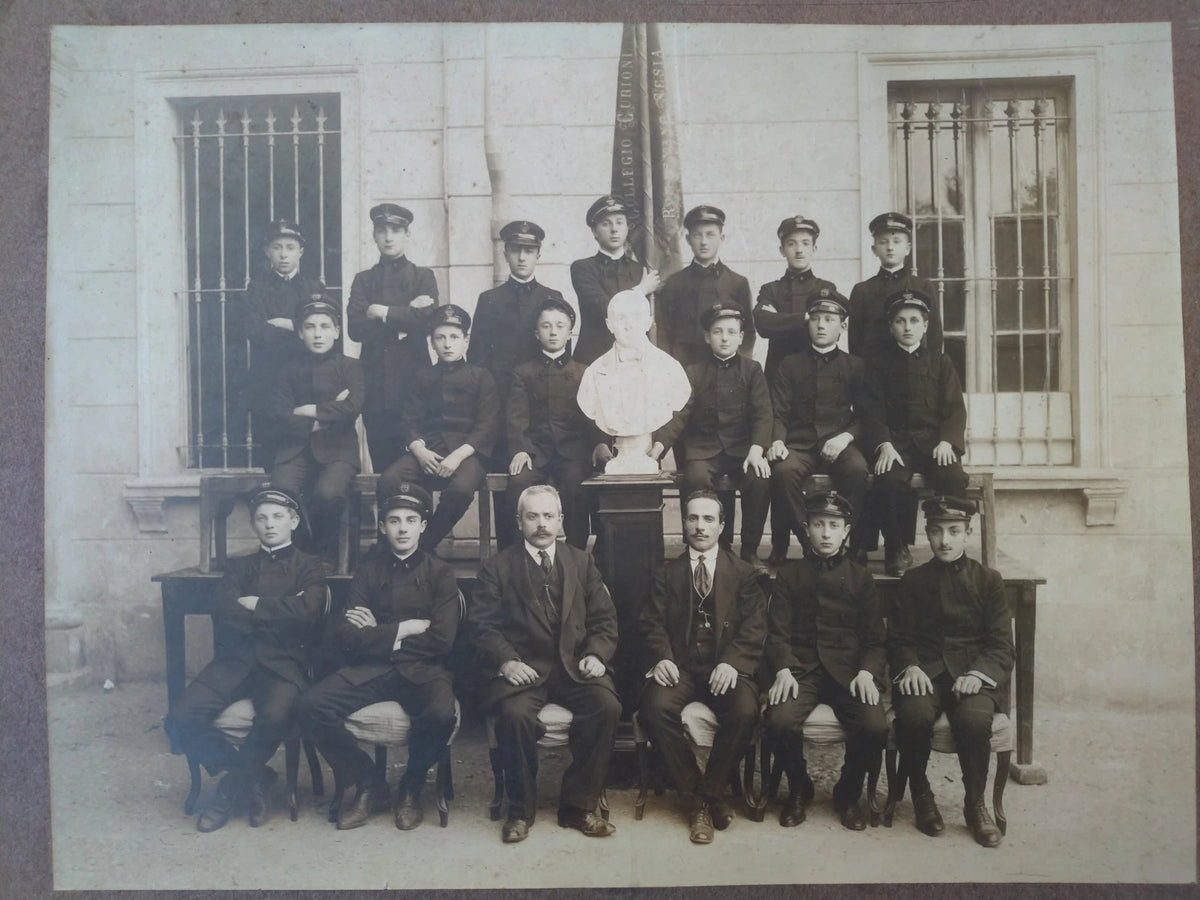 Collegio convitto Curioni Romagnano Sesia Giuseppe 1880s 1890s 1900s Uniformi
