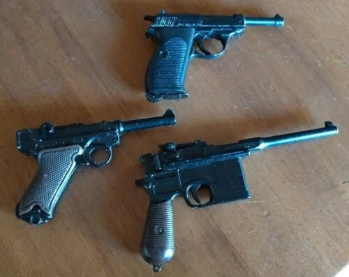 Mauser C96 1896 7,63 UNIWERK Pistola Giocattolo SCALA 1:2,5