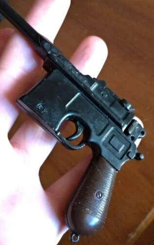 Mauser C96 1896 7,63 UNIWERK Pistola Giocattolo SCALA 1:2,5