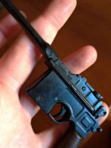 Mauser C96 1896 7,63 UNIWERK Pistola Giocattolo SCALA 1:2,5