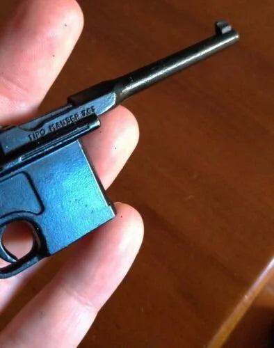 Mauser C96 1896 7,63 UNIWERK Pistola Giocattolo SCALA 1:2,5