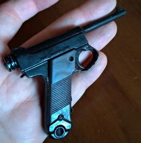 NAMBU MOD 14 ARMODELLI UNIWERK Pistola Giocattolo SCALA 1:2,5