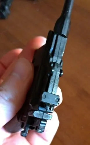 Mauser C96 1896 7,63 UNIWERK Pistola Giocattolo SCALA 1:2,5