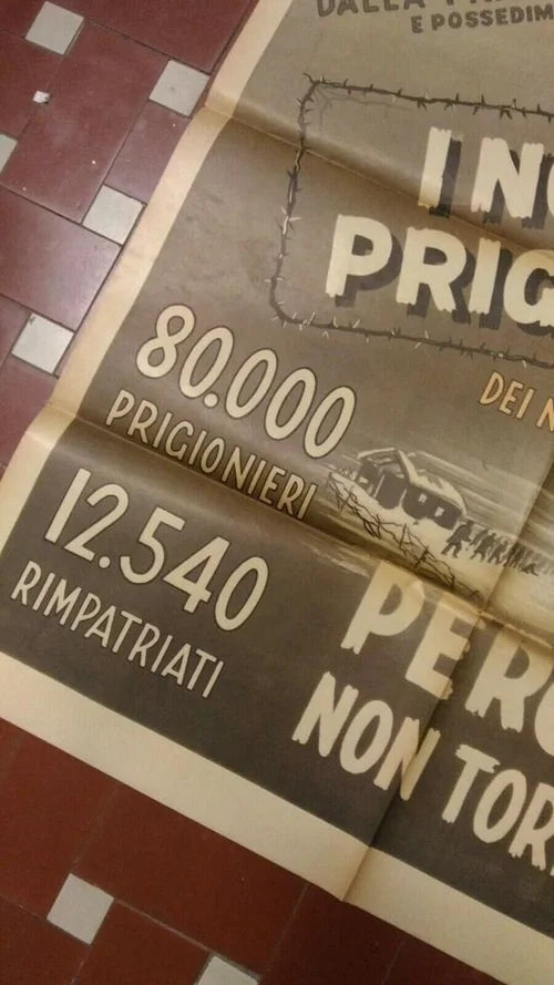 Manifesto Anti Comunismo Russia Elezioni 1948