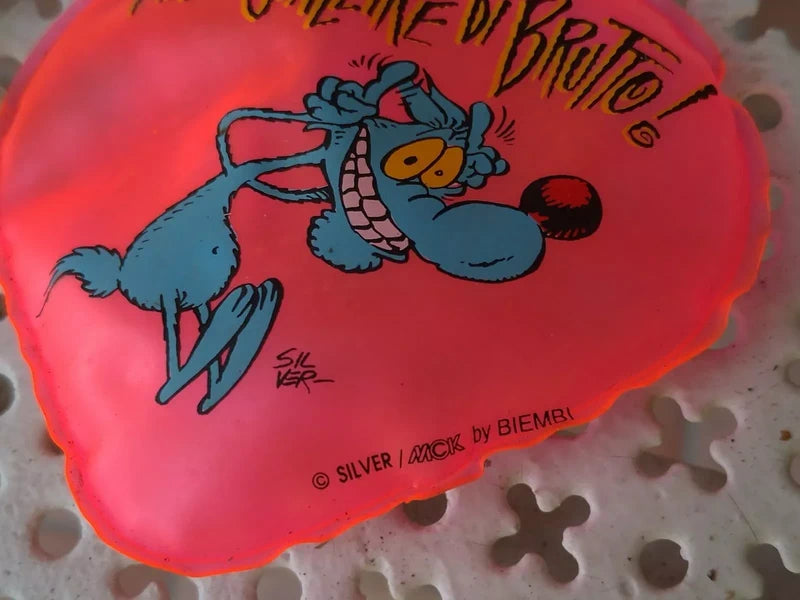 1990s Vintage Lupo Alberto di Natale Auguri