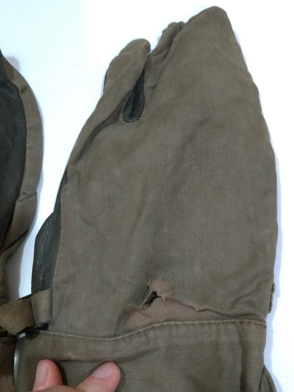 Guanti Militari Esercito Tedesco Motociclisti Vissuti