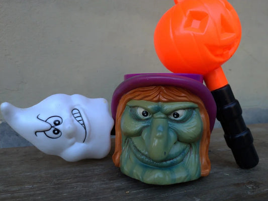 Halloween Decorazioni Vintage Zucca Fantasma Strega