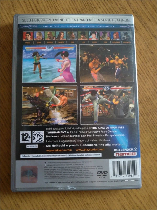 Tekken 4 PS2 Playstation 2