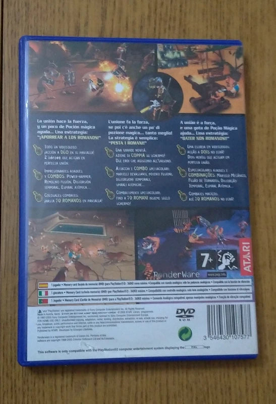 Asterix e Obelix XXL PlayStation 2 Atari PS2
