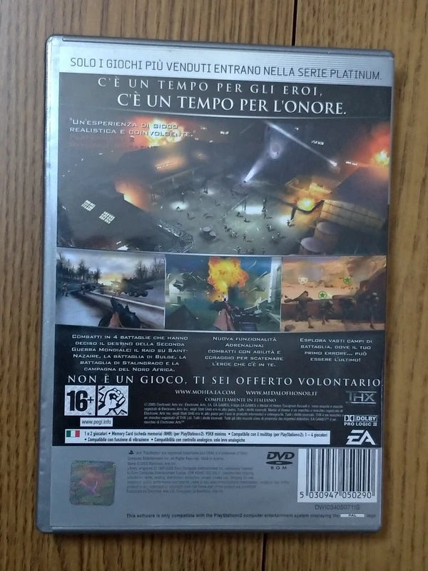 Medal of Honor European Assault PlayStation 2