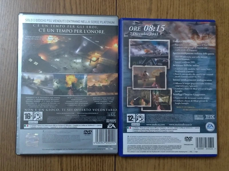 Medal of Honor Rising Sun + European Assault PlayStation 2