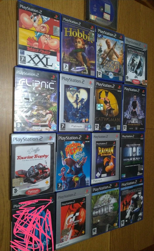 Lotto 16 Videogiochi PlayStation 2 Vintage