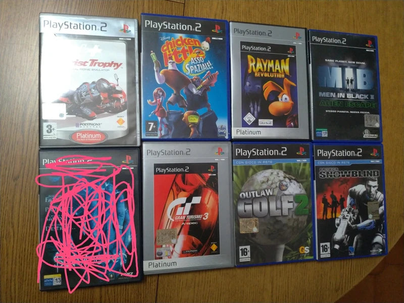 Lotto 16 Videogiochi PlayStation 2 Vintage