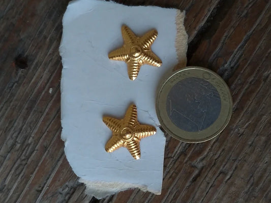 Coppia Stellette Dorate