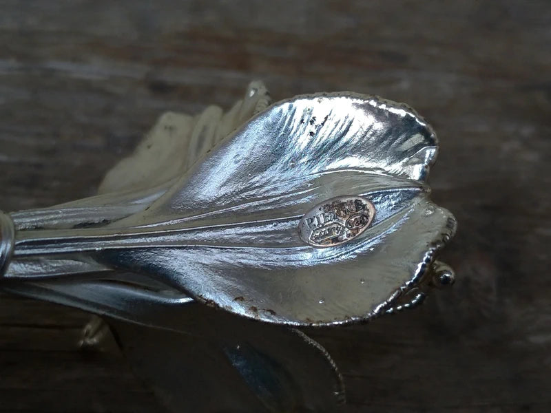 Fiore Argento 925 Pierre Vintage Flower