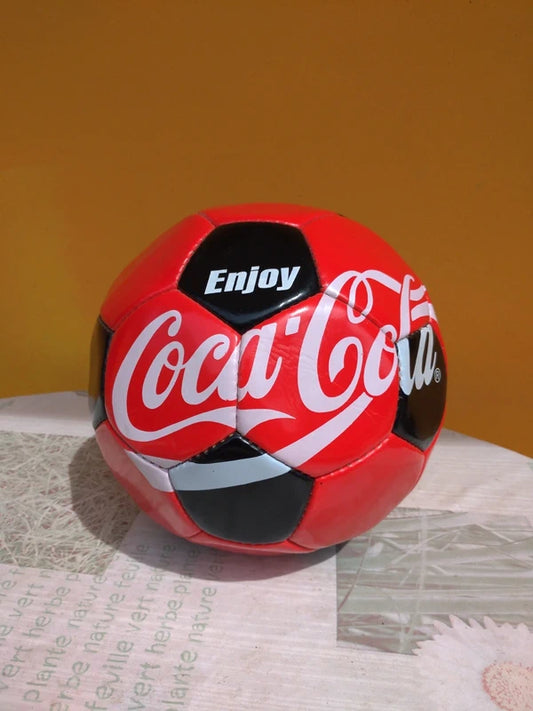 Pallone Coca Cola Vintage ORIGINALE RARO Coke Soda Italia Calcio