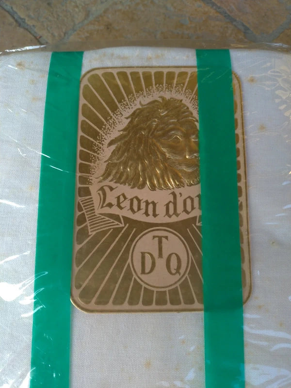 Tela Campagnola Leon d'Oro Mongrando DTQ lenzuola vintage