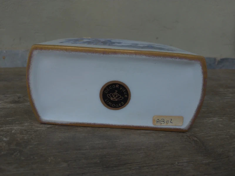 Dècor Vieux Limoges Atelier Porcelaine d'art label de qualite