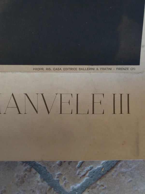 Vittorio Emanuele III di Savoia Re d'Italia 1900 - 1946 Ritratto 46 x 35 cm