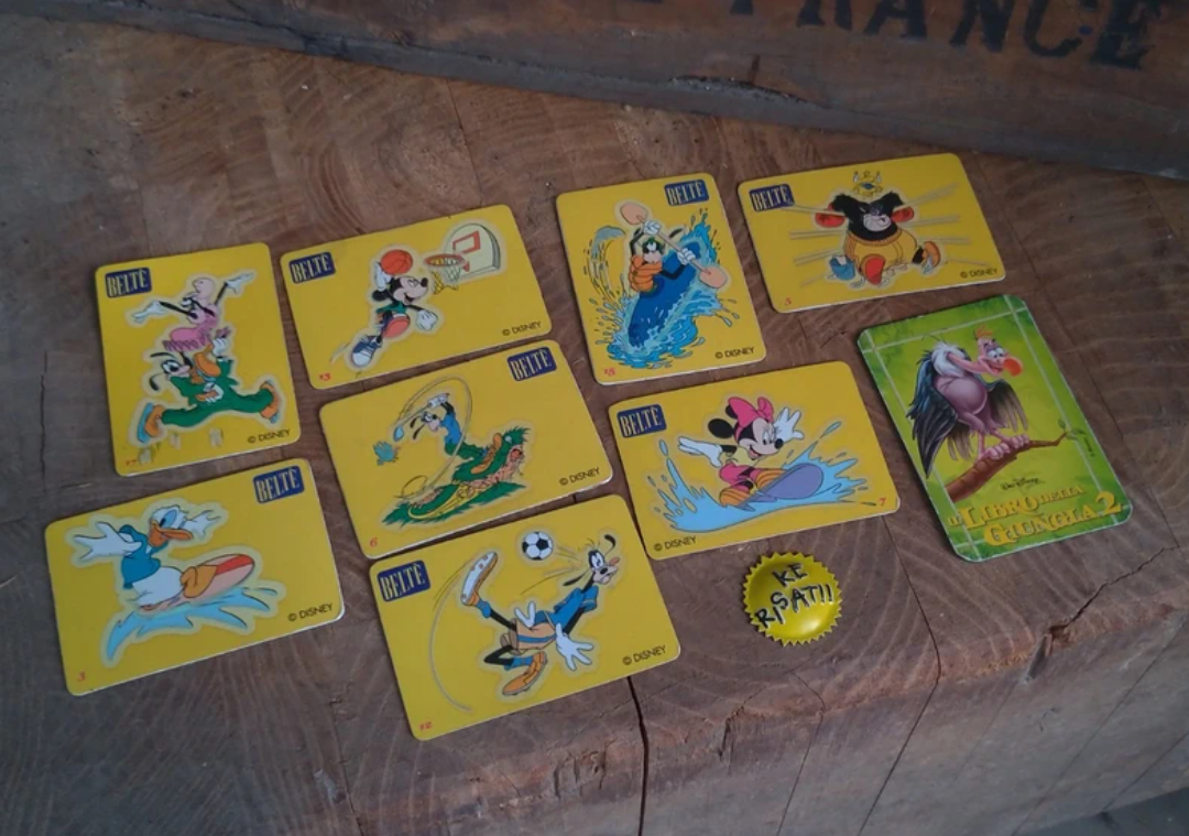 Calamite Disney Vintage Beltè Pippo Paperino Topolino Minnie