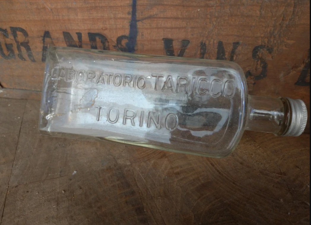 Bottiglie Farmacia Laboratorio Taricco Torino - Fosfojodarseno Calosi Tonico