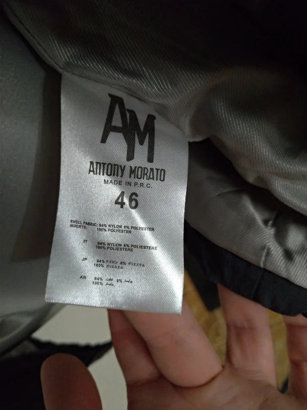 Antony Morato TG 46 giacca a vento impermeabile vintage